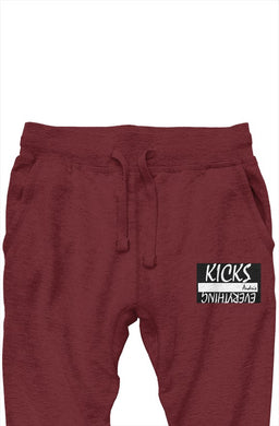Maroon KOE premium joggers