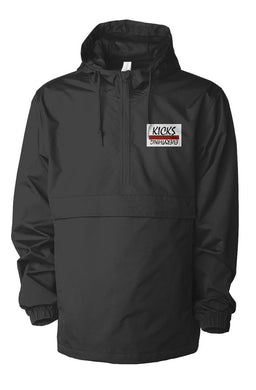 Black KOE Water Resistant Anorak Jacket
