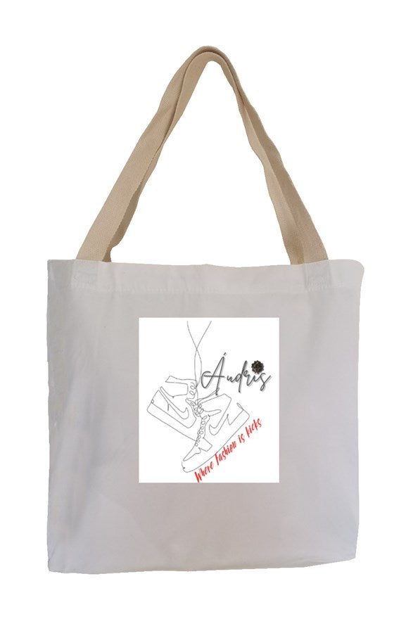 Shoe Logo Eco Canvas Tote